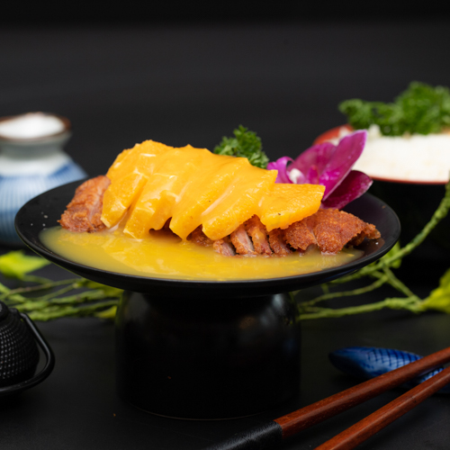Canard à la sauce orange